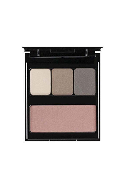 Pierre Rene Paletă fard de pleoape PMS Illuminating Nude 3 + 1 + Blush - PIER...