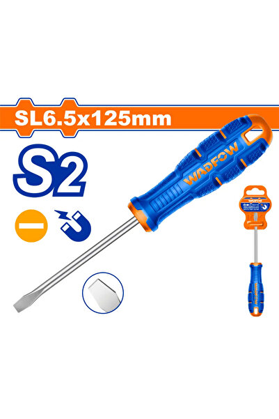WADFOW مفك يد ربل شق SL6.5 × 125مم (5") – WSDA265