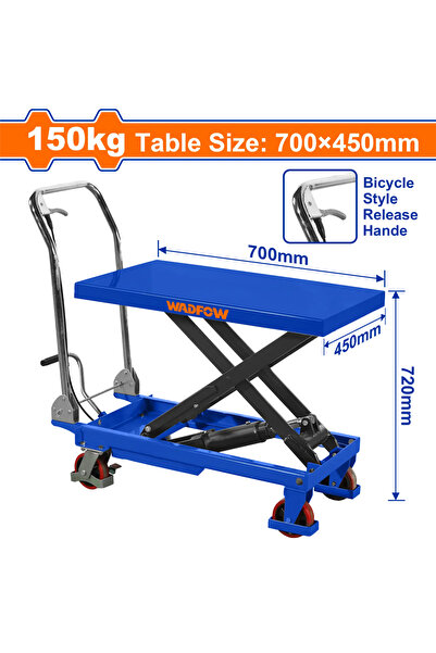 WADFOW طاولة رفع يدوية 150 كجم — WNX1R15