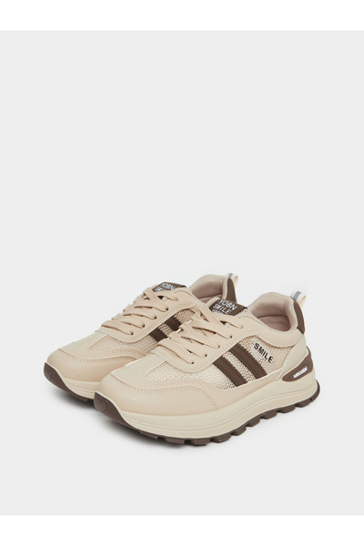 Styli Striped Lace Up Casual Sneakers