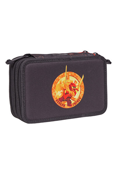 LEGO Ninjago Dragon Energy pencil case, 3 compartments, Black
