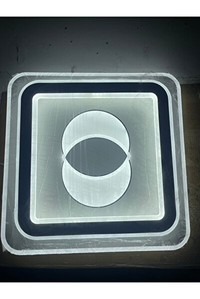 ARS AYDINLATMA Beyaz Plafonyer tavana sıfır avize