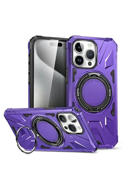 Cristalis Sale Husă de protecție pentru iPhone 15 Pro Max, cu suport magnetic...