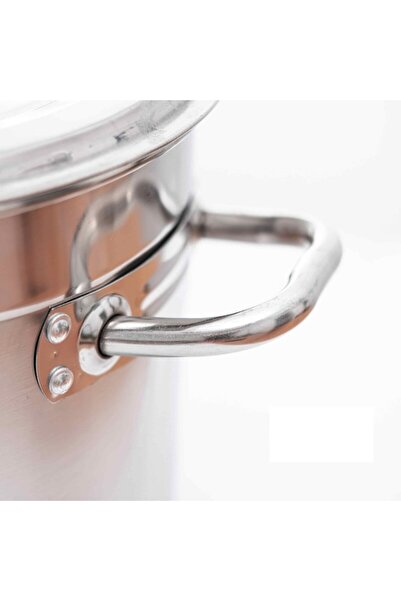 Bohmann stainless steel pot with lid, 40 cm, 50 liters