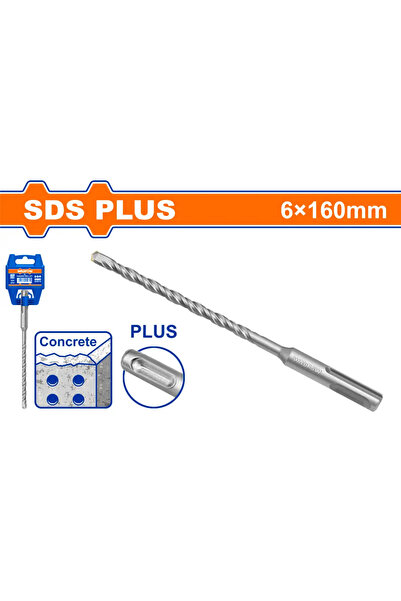 WADFOW ريشة دريل هلتي SDS 6×160 مم – WHD1205