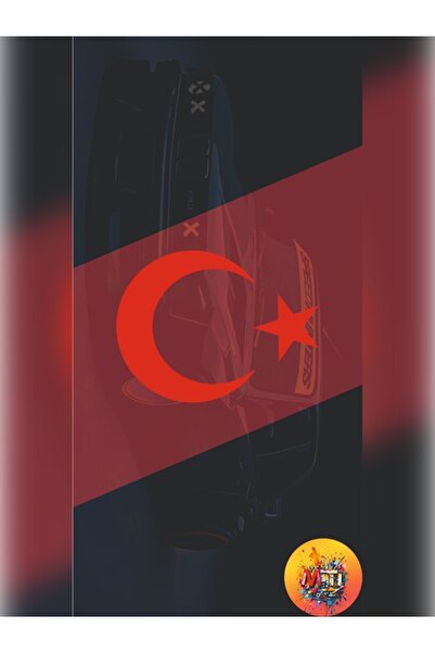 sticker علم تركيا، نجمة القمر، ملصق زجاجي للسيارات والدراجات النارية، ملصق ثل...