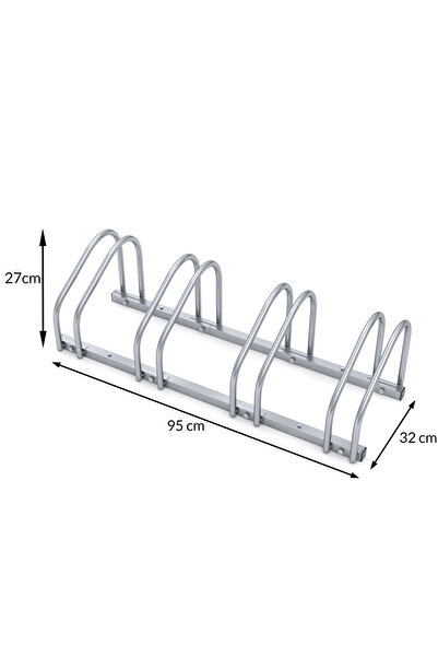 Caerus Capital 4-bike rack, 118.7 x 32 x 27 cm
