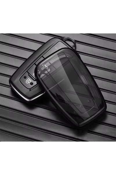 AYCANSTORE Toyota Key Remote Case Transparent Dark Transparent
