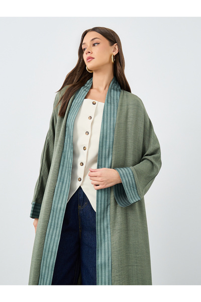 Styli Textured Balloon Hem Halter Neck Mini Dress