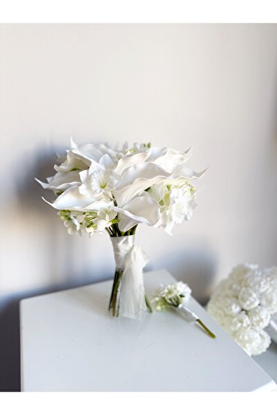 Çiçek Gala - Nergis - Yasemin Gelin Çiçeği Ve Damat Yaka Çiçeği