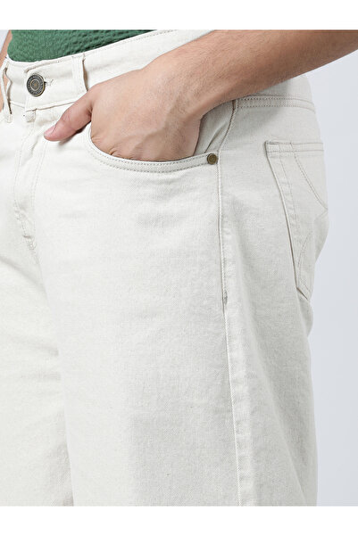 Bene Kleed By Styli Men Mid-Rise Baggy Fit Cotton Jeans