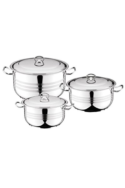 Berlin Set of Family Pots, 26/28/32 cm, 6 pieces