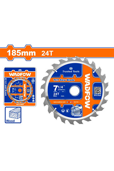 WADFOW ديسك قص خشب 185مم 24 سن — WTC1K04