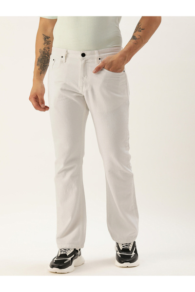 Bene Kleed By Styli Men Mid Rise Bootcut Jeans