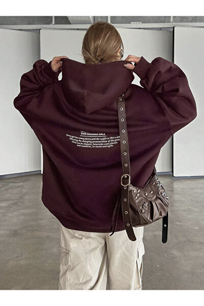 COHERENT Unisex Women/Men Unique Custom Printed Colorful Oversized Hoodie Cotton Sweatshirt