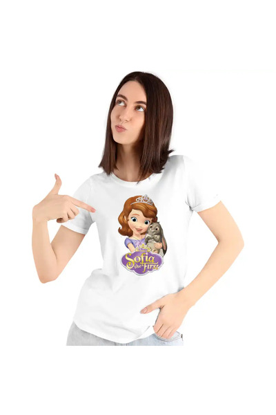 OEM Tricou Femei Sofia Intai Iepuras, Sofia the First