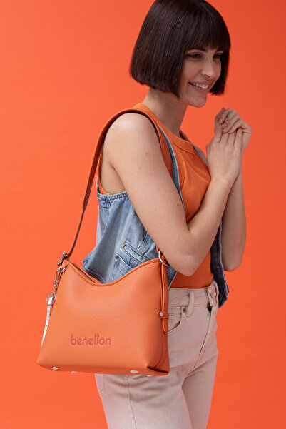 United Colors of Benetton GENȚĂ DE BRAȚĂ PENTRU FEMEIE BNT_1534 STD Portocaliu