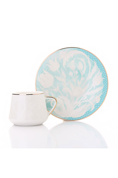 JUVIA JV26 Lüks Porselen 6 Kişilik Kahve Takımı