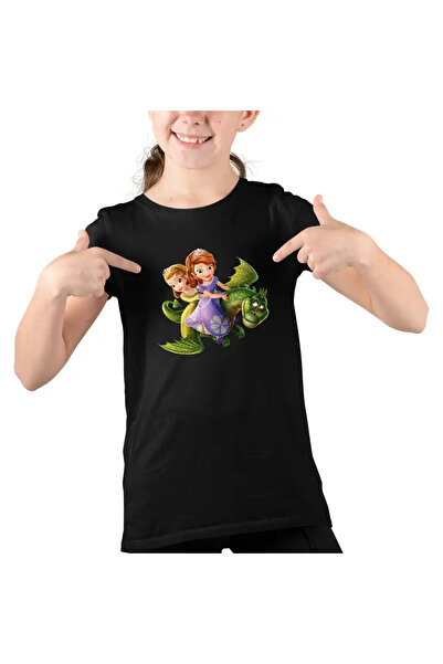 OEM Tricou Copii Fete Sofia the First Dragon Zburator