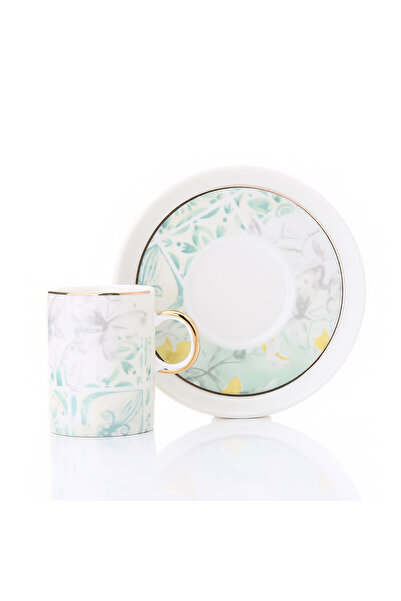 JUVIA JV11 Lüks Porselen 6 Kişilik Kahve Takımı