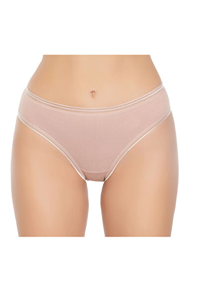 5.MEVSİM Silver Women's Bikini Panties Set of 3 (100% Cotton)