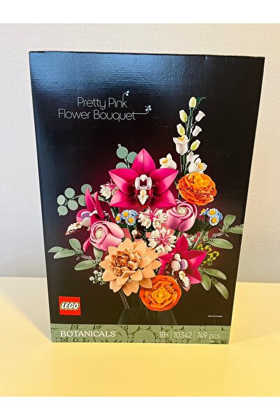 zeynepin atolyesi Pembe Çiçek Buketi Blok Oyuncak