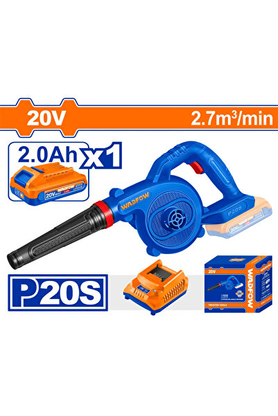 WADFOW 20V Battery Air Blower - WBLP522 (Product includes charger and one battery.)