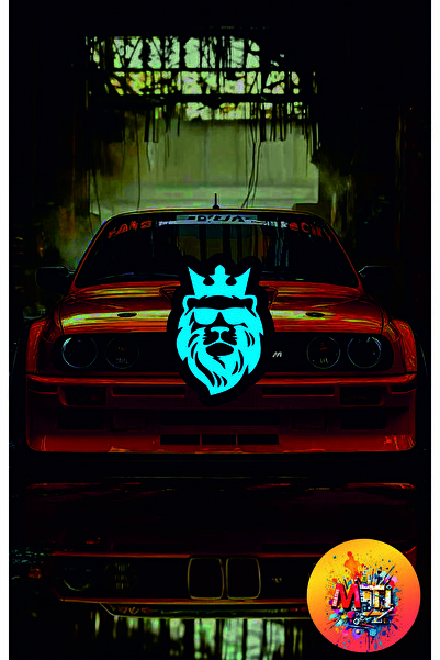 sticker ملصق زجاجي للسيارة والدراجة النارية من Lion King Text Jdm Lion Gs هول...