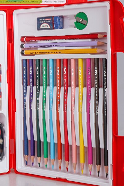 Fatih DEKOMUS İLE ORJINAL EXCLUSIVE 48 PARÇA ÇANTALI BOYAMA SETİ