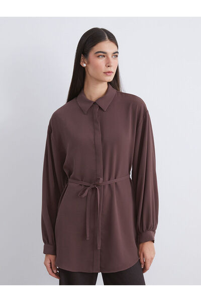 LC Waikiki New Season Textured Oversize Women's Shirt Tunic