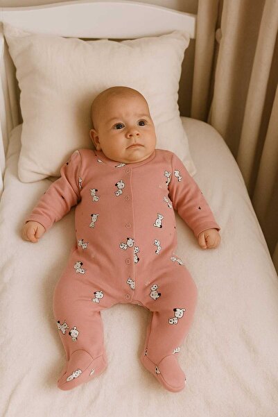 Bilge Trend ثوب فضفاض للفتيات الصغيرات مصنوع من القطن الممشط بنسبة 100%