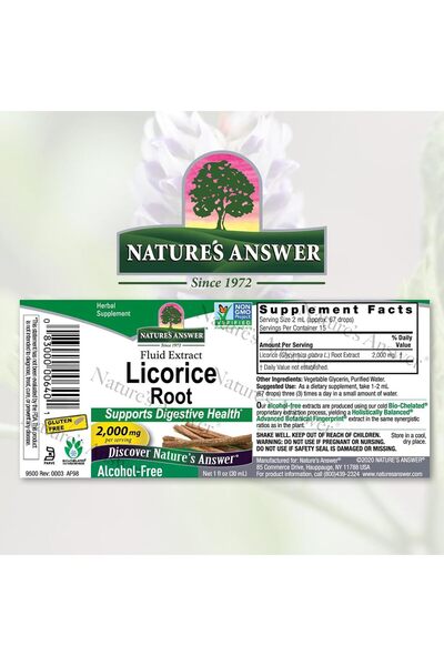 Natures Answer Licorice Root (1oz)