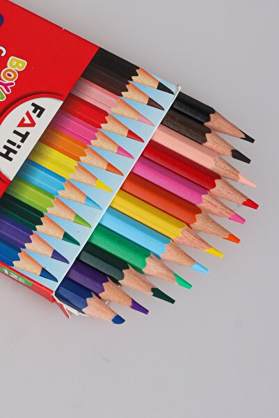 Fatih DEKOMUS İLE ORJINAL 12 RENKLİ KURU BOYA