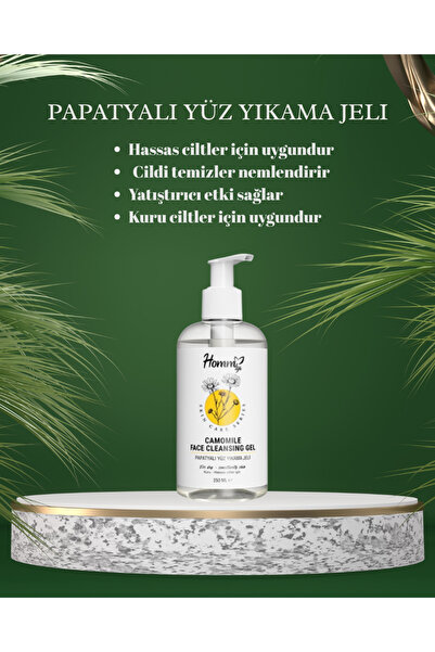 Homm Bitkisel Papatyalı yüz yıkama jeli 250 ml