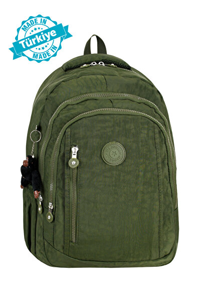 Çanta Trend Mega Luxury Crinkle Fabric High School and Middle School Backpack