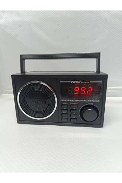 AXWER Solar Radyo Güneş Enerjili Bluetooth SD kart Aux Fenerli