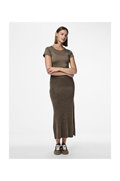 PIECES PCTULLE MW HOSSZÚ KÖTÖTT SZOKNYA PWP BC