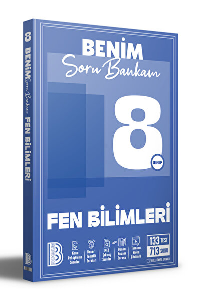 Benim Hocam Yayınları 8. Sınıf Benim Soru Bankam Fen Bilimleri / Kolektif / B...
