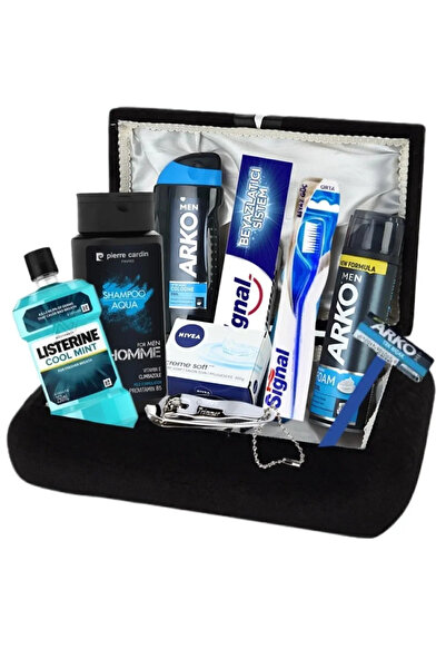 Pierre Cardin Güzellik Paketim Erkek Bakım Seti - Damat Çeyiz Sandık Nişan Bohça Seti