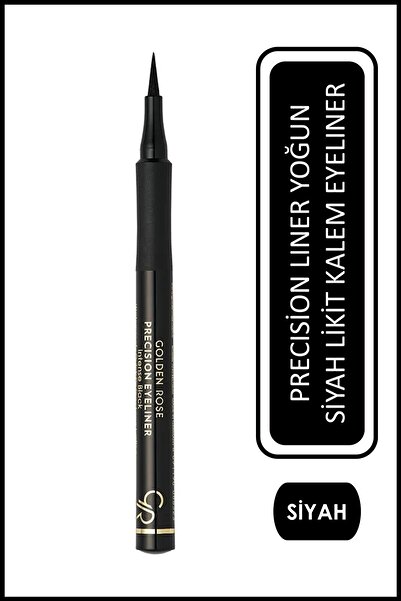 Golden Rose Precision Liner 01 Intense Black Likit Kalem Eyeliner