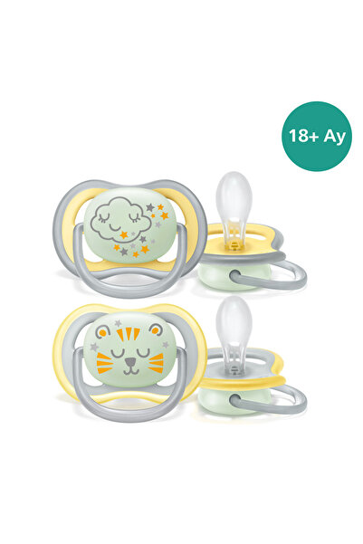 Philips Avent Ultra Air Nighttime Karanlıkta Parlar Gece Emziği +18 Ay