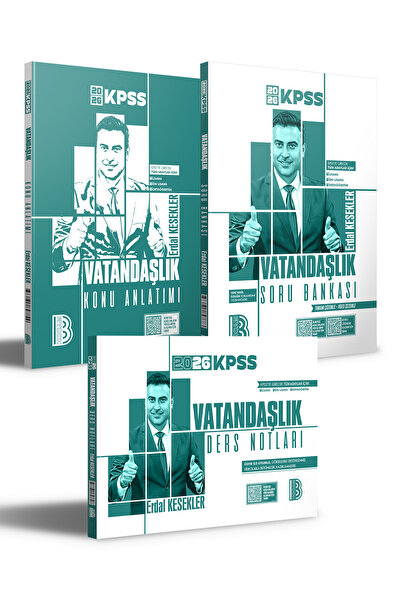 Benim Hocam Yayınları 2026 KPSS Vatandaşlık Konu Anlatımı - Soru Bankası ve D...