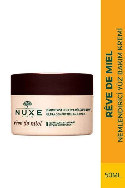Nuxe Rêve de Miel Nemlendirici, Yatıştırıcı ve Onarıcı Yüz Bakım Kremi