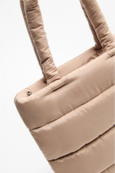 LEFTIES Γυναικεία τσάντα shopper με επένδυση