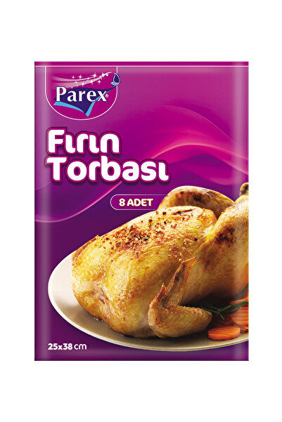 Parex Fırın Torbası 8 Adet 25 x 38 cm