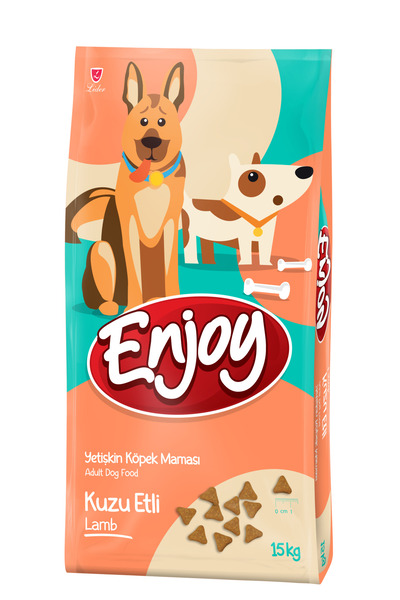 Enjoy Kuzu Etli Yetişkin Köpek Maması 15 kg