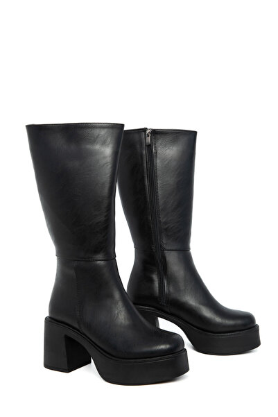 SOHO Dámské černé kozačky 19984 – jednoduché a pohodlné