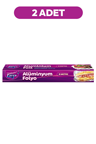 Parex Alüminyum Folyo 8 Mt İkili Set