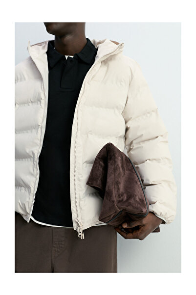 LEFTIES Pánská ZATEPLOVANÁ BUNDA S HYBRIDNÍ KAPUCÍ