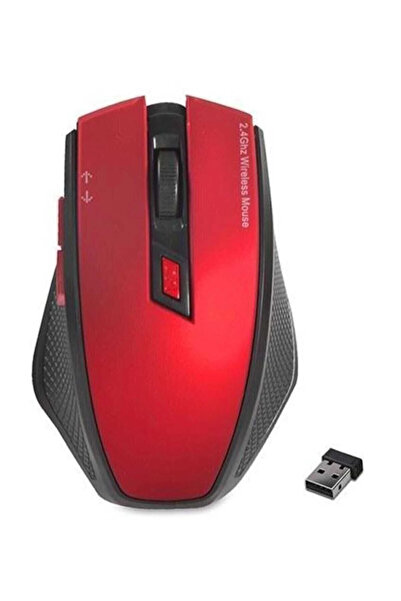 Everest SMW-777 Kırmızı kablosuz 2,4Ghz optik mous